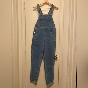 WeWoreWhat Denim Overalls Size S NWT